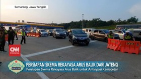 VIDEO: Persiapan Skema Rekayasa Arus Balik dari Jateng
