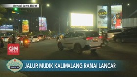 VIDEO: Jalur Mudik Kalimalang Ramai Lancar