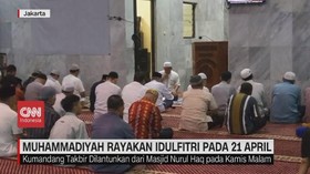 VIDEO: Muhammadiyah Rayakan Idulfitri Pada 21 April