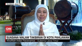 VIDEO: Suasana Malam Takbiran di Kota Pahlawan