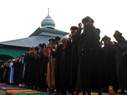 Jemaah An-Nadzir Gowa Lebaran Idul Fitri 1446 H Minggu 30 Maret