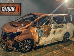 Jual Bangkai Alphard yang Dibakar Fans, Via Vallen: Bismillah Keputusan Terbaik