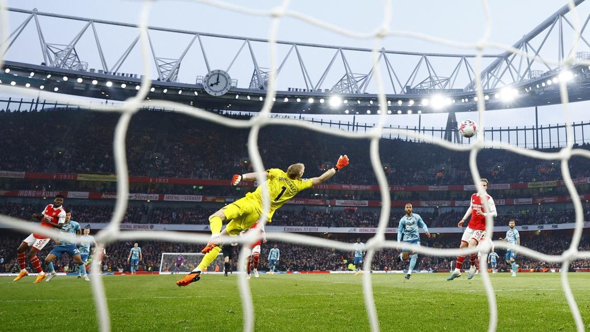 FOTO: Arsenal Terpeleset Lagi di Liga Inggris