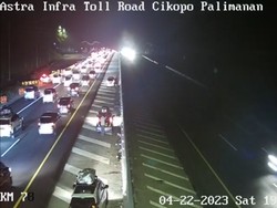 Lalu Lintas Mulai Padat di Tol Cipali, Contraflow Diberlakukan di Km 162-169