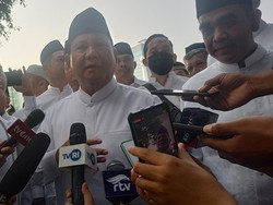 Tawa Prabowo Ditanya Jadi Cawapres Ganjar, Singgung Gerindra Kini Partai Kuat