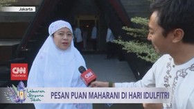 VIDEO: Pesan Puan Maharani di Hari Idulfitri