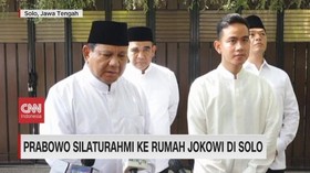 VIDEO: Prabowo Silahturahmi ke Rumah Jokowi di Solo