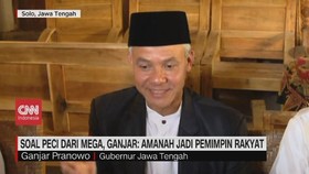 VIDEO: Soal Peci Dari Mega, Ganjar: Amanah Jadi Pemimpin Rakyat