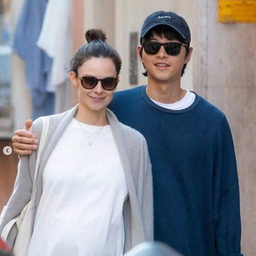 Menanti Momen Song Joong Ki Gandeng Bumil Katy Saunders di Festival Film Cannes