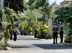 Suasana Kediaman Jokowi di Solo Jelang Pertemuan dengan Prabowo