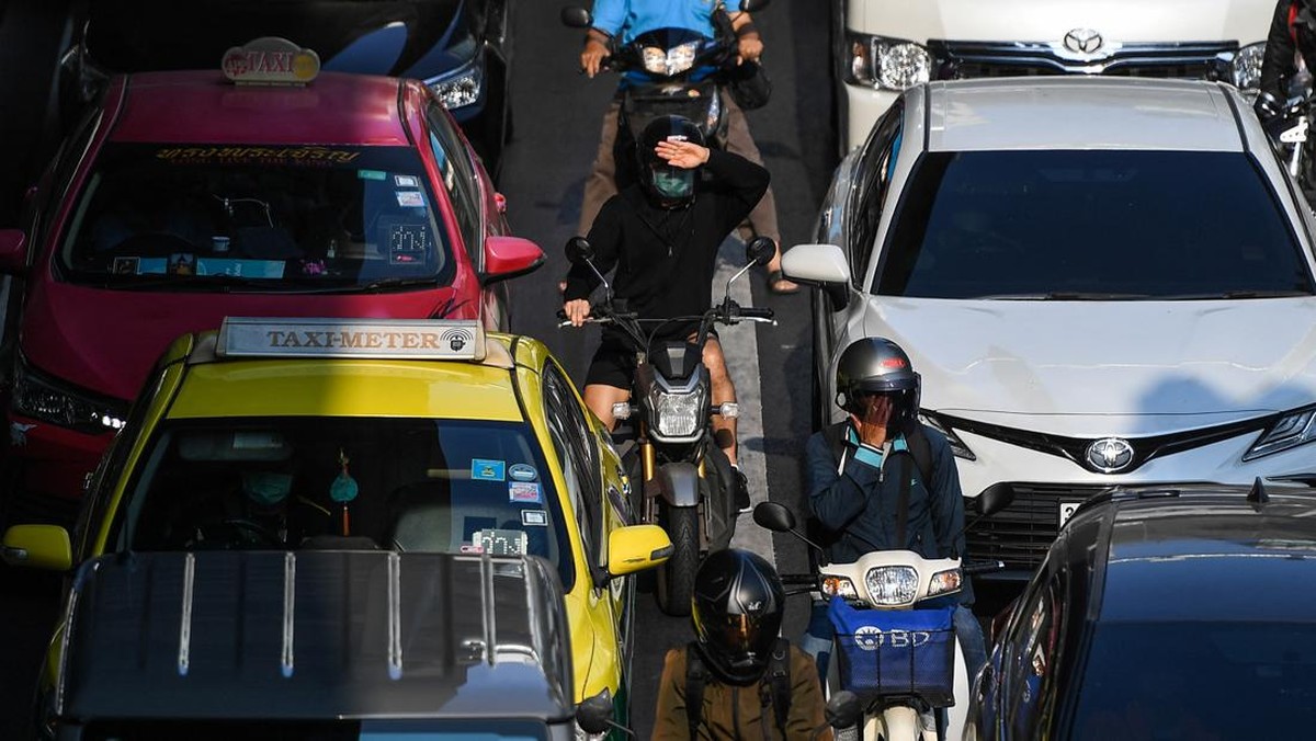 FOTO: Hawa Panas Ekstrem Thailand, Capai 54 Derajat Celsius di Bangkok