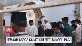 VIDEO: Jemaah Aboge Salat Idulfitri Minggu Pagi