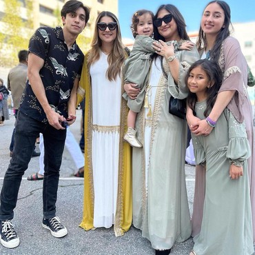 Sempat Diisukan Pindah Agama, Rahma Azhari Pamer Momen Lebaran