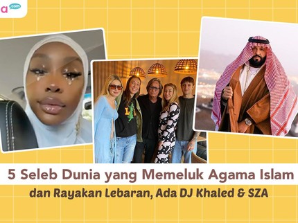 5 Seleb Dunia yang Memeluk Agama Islam dan Rayakan Lebaran, Ada DJ Khaled & SZA