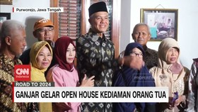 VIDEO: Ganjar Gelar Open House Kediaman Orang Tua