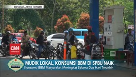 VIDEO: Mudik Lokal, Konsumsi BBM di SPBU Naik