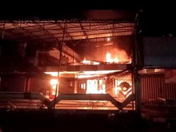 Rumah Eks Anggota DPRD Tulungagung Terbakar Saat Ditinggal Mudik