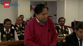 VIDEO: Mantan Presiden Peru Dipenjara usai Ekstradisi dari AS