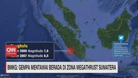 VIDEO: BMKG: Gempa Mentawai Berada di Zona Megathrust Sumatera