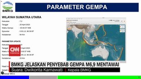 VIDEO: Ini, Penjelasan BMKG Terkait Penyebab Gempa M6,9 Mentawai