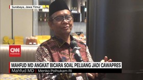 VIDEO: Mahfud MD Angkat Bicara Soal Peluang Jadi Cawapres