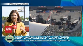 VIDEO: Melihat Langsung Arus Balik Tol Jakarta-Cikampek