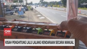 VIDEO: Kisah Penghitung Lalu Lalang Kendaraan Secara Manual
