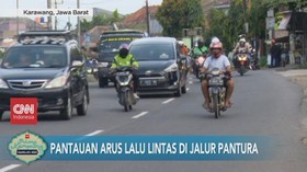 VIDEO: Pantauan Arus Lalu Lintas di Jalur Pantura
