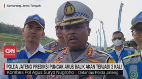 VIDEO: Polda Jateng Prediksi Puncak Arus Balik Akan Terjadi 2 Kali