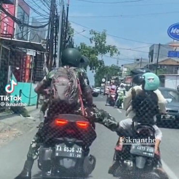 Oknum TNI Penendang Pemotor Emak-emak Ditahan