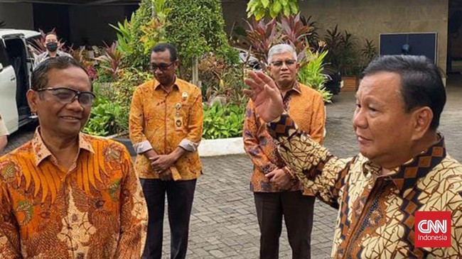 Mahfud MD menceritakan kembali ajakan Prabowo Subianto untuk 'menjemput takdir' di Pilpres 2024.