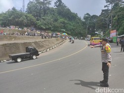 Jalur Cianjur-Puncak Ditutup di Malam Tahun Baru, Lalin Dialihkan