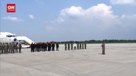 VIDEO: Panglima TNI Berangkatkan Pasukan Evakuasi WNI Di Sudan