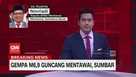 VIDEO: Usai Gempa Mentawai, Masyarakat Disarankan Tetap di Pengungsian