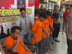 Polisi Bekuk 4 Anggota Geng Motor Makassar Begal Pemudik Asal Kalimantan