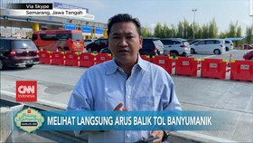 VIDEO: Melihat Langsung Arus Balik Tol Banyumanik