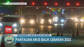 VIDEO: Pantauan Arus Balik Lebaran 2023