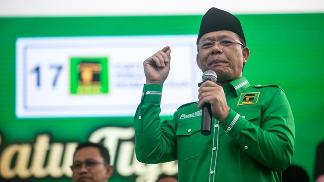 Ketua Umum PPP Muhamad Mardiono menyebut nan membatas kesempatan partainya lolos hanya tanggal pelantikan personil majelis Oktober mendatang.