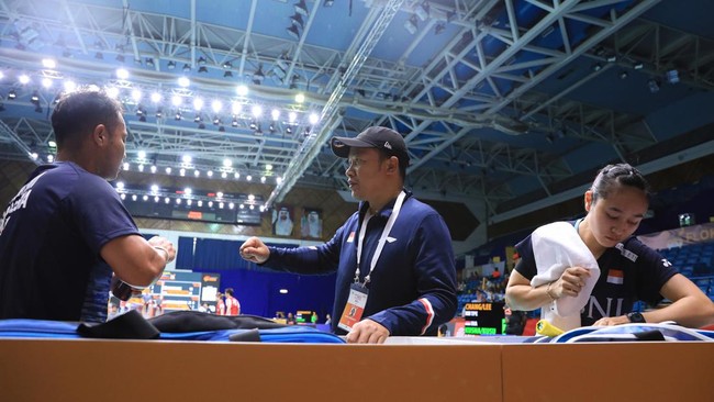 Pelatih ganda campuran, Amon Sunaryo menyatakan Rehan Naufal Kusharjanto sudah mengalami cedera sebelum berangkat ke Badminton Asia Championships (BAC) 2023.