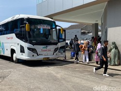 Terminal Leuwi Panjang Masih Ramai Penumpang Meski Arus Puncak Sudah Lewat