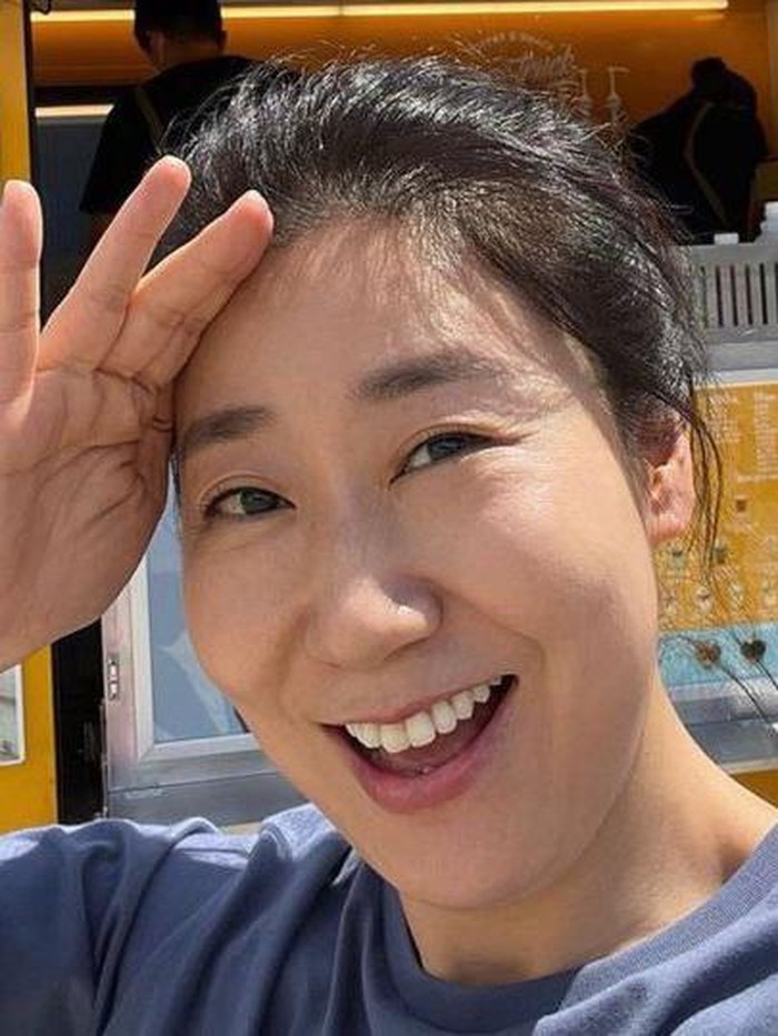 Tidak banyak diekspos, Ra Mi Ran memiliki seorang putra bernama Kim Geun Woo, yang merupakan seorang atlet nasional, peraih medali emas di Asian Junior Athletics Championships, lho./ foto: instagram.com/ramirani668