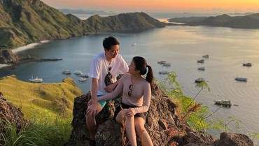 7 Potret Pengantin Baru Kevin Sanjaya & Valencia Tanoe Bulan Madu di Labuan Bajo