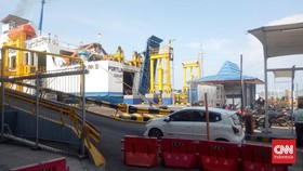 Arus Balik Pemudik di Bakauheni Menurun Pagi Ini