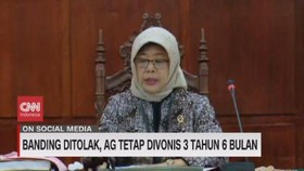 VIDEO: Banding Ditolak, AG Tetap Divonis 3 Tahun 6 Bulan