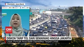 VIDEO: Diskon Tarif Tol dari Semarang hingga Jakarta