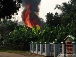 Pangkalan LPG Terbakar di Subang, Lima Orang Terluka