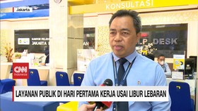 VIDEO: Layanan Publik di Hari Pertama Kerja Usai Libur Lebaran