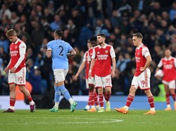 Liga Inggris: Manchester City Bantai Arsenal 4-1