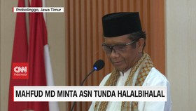 VIDEO: Mahfud MD Minta ASN Tunda Halalbihalal