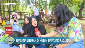 VIDEO: Melihat Langsung Suasana Liburan di Kebun Binatang Ragunan